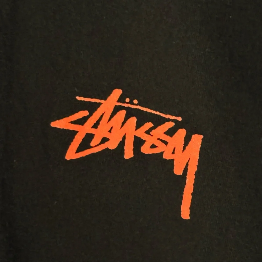 Stussy Wizard Graphic T-Shirt Black XL Vintage Style Streetwear 8-Ball Spell - Picture 8 of 10